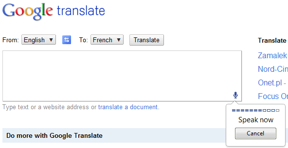 google translate logo. Google Translate with Voice