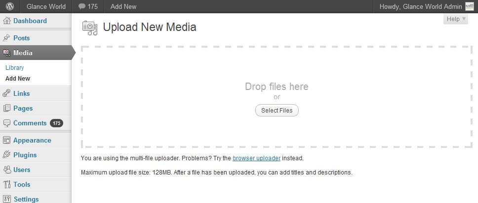 WordPress 3.3 Media Uploader