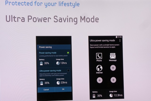 Galaxy S5 Ultra Power Saving mode