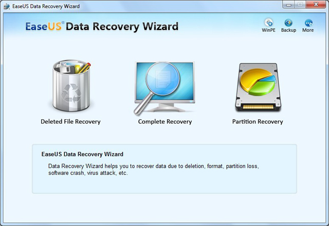 EaseUS Recovery Wizard