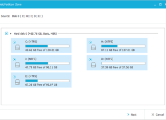 Migrate SSD without reinstalling windows EaseUS Partition Tool