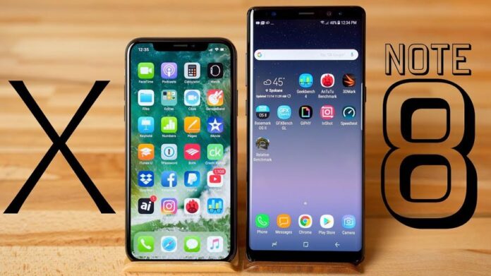 iPhone X better than Samsung Galaxy Note 8