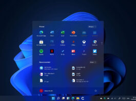 Windows 11 Desktop and Start Menu