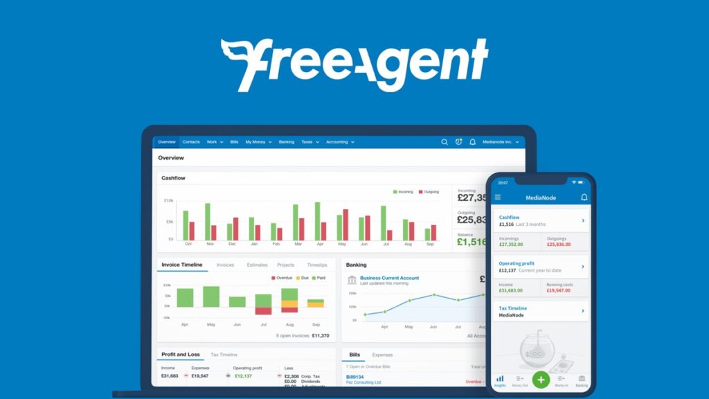 FreeAgent Accounting Solution for Small Business